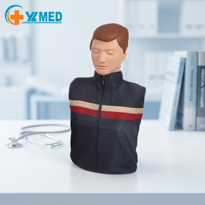 Modèle d'infirmière en PVC pour la formation en RCP semi-corps, adapté aux écoles de médecine et aux formations d'urgence hospitalières CE\ISO - Product Image 1