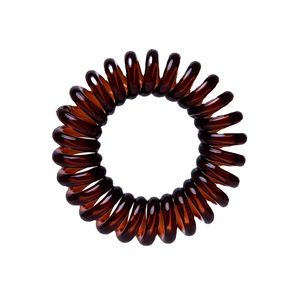 Coletero Transparente de 4cm con Diseño de Cable Telefónico, Accesorio para el Cabello Estilo Coreano, Tamaño Pequeño, Uso Casual - Product Image 2