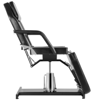 Fauteuil de massage et de soin professionnel moderne réglable hydrauliquement pour salon, salon de beauté, tatouage, spa, cils