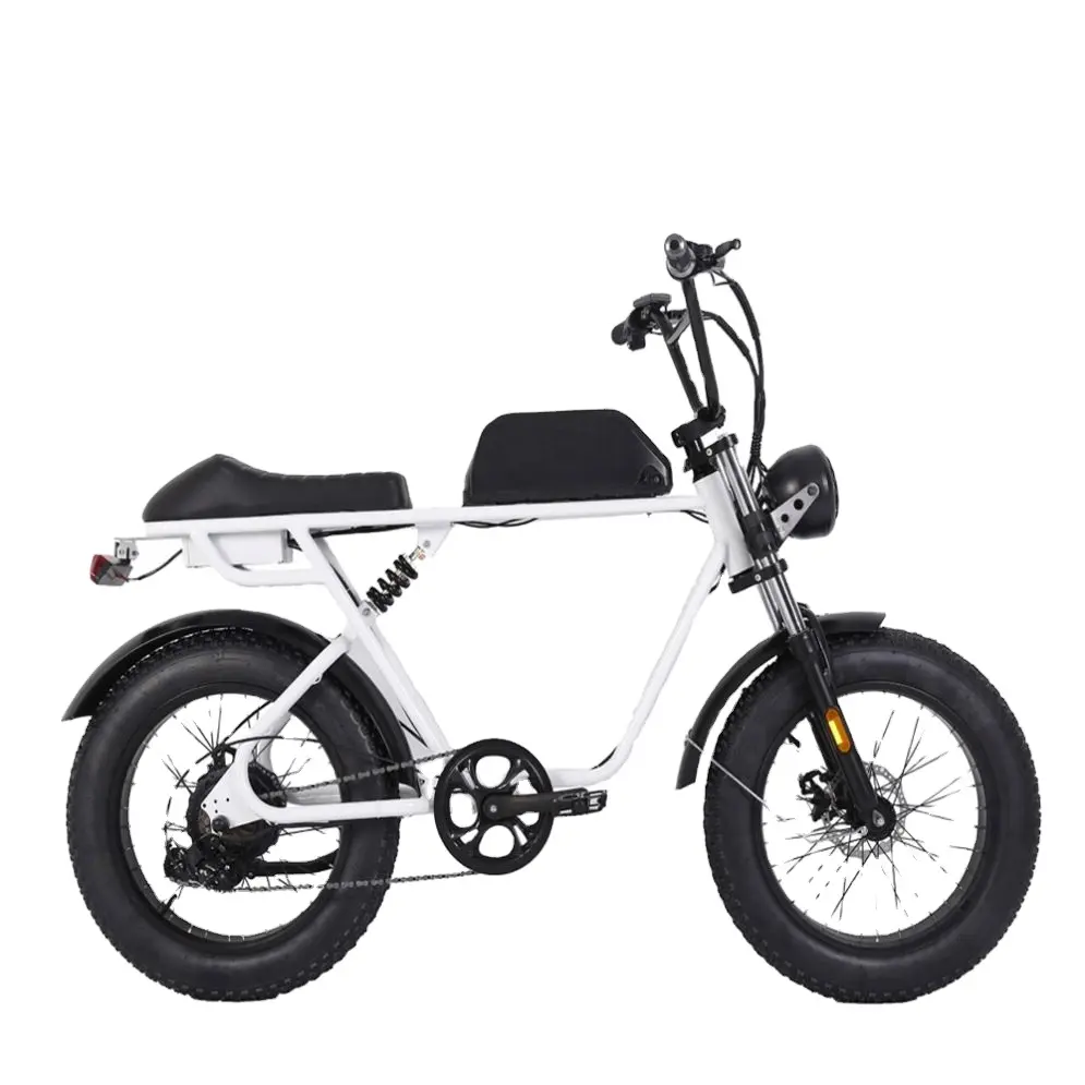 New Design With Air Suspension Electric Fat Tire Bike Electric Comfortable Ride