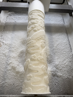 Máquina de Grabado CNC de 4 Ejes Rongchi, Rotativa para Tallado Cilíndrico 3D en Madera, Espuma y Plástico, con Software Fácil de Usar