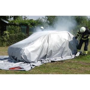 ผ้าห่มกันไฟซิลิโคนขนาดใหญ่พิเศษ 10*10 เมตร ปรับแต่งได้ สำหรับรถยนต์พลังงานไฟฟ้ารุ่นใหม่ ป้องกันไฟไหม้ 1100 ℃ - Product Image 2