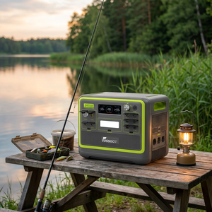 Générateur <span class=keywords><strong>solaire</strong></span> Fossibot F2400 à onde sinusoïdale pure 2048Wh LiFePO4 avec onduleur et contrôleur MPPT AC 220-240V/20A, compatible extérieur et automobile - Product Image 3