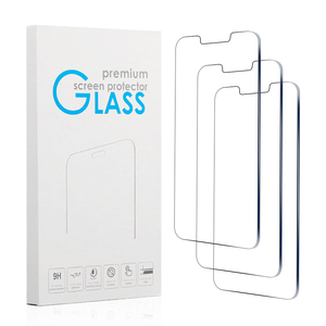 Protector de pantalla de vidrio templado para teléfono móvil, paquete de 3 películas de pantalla ultra finas HD de 9H para <span class=keywords><strong>iphone</strong></span> 12 <span class=keywords><strong>13</strong></span> <span class=keywords><strong>14</strong></span> plus <span class=keywords><strong>pro</strong></span> max - Product Image 5