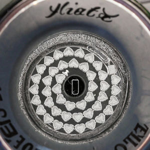 Collar de Plata de Ley 925 con Moissanita de 6 mm, Diseño de Estrella Brillante, Cadena Fina, Chapado en Oro para Hombre, Estilo Hip Hop - Product Image 2