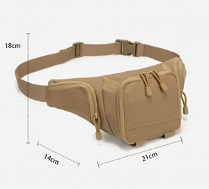 DFW0115 Pochette tactique utilitaire discrète pour le camping, sac banane confortable, sacoche tactique pour arme, sacoche de taille - Product Image 2