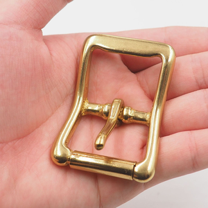 Hebillas de latón macizo impermeables de alta calidad, alfileres para cinturones de hombre, collares para perros, 14mm, 17mm, 20mm, 26mm, tamaños, accesorios especiales para bolsos - Product Image 4