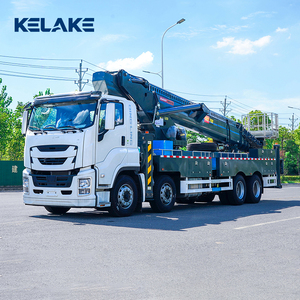 Nouvelle Plateforme Élévatrice Hydraulique à Bras Télescopique Pliant 20-30m pour Camion de Travail Aérien, Cage Aérienne Hydraulique 35m pour Camion - Product Image 4