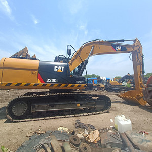 รถขุด CAT 320D2 ขนาด 20 ตัน พร้อมบุ้งกี๋ขุดขนาด 1 ลูกบาศก์เมตร รถขุดตีนตะขาบ cat320d2 มือสอง - Product Image 4