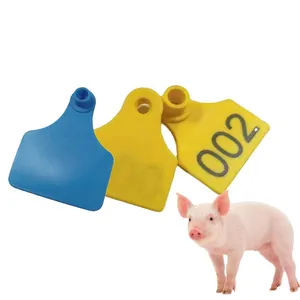Intelligent Animal Marking Solutions étiquette d'oreille de porc avec code à barres