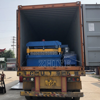 Machine de formage à froid de tuiles de toiture trapézoïdales en acier IBR de haute qualité, contrôlée par système PLC Delta