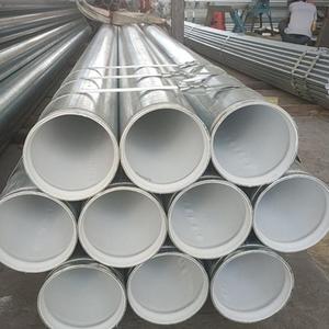 Tuyaux en acier revêtus de plastique haute résistance avec revêtement en zinc galvanisé à chaud pour l'eau et le gaz - Product Image 3