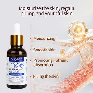 Suero facial de ácido hialurónico de 30 ml, translúcido, para cuidado de la piel, venta al por mayor, marca privada. - Product Image 2