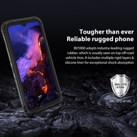 Téléphone robuste antichoc Blackview BV5900 3 Go + 32 Go 5580 mAh avec identification faciale et par empreinte digitale, téléphone mobile Android 4G débloqué