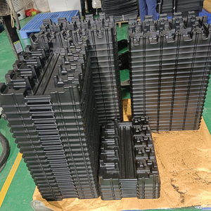 Plateau alvéolaire ESD antistatique durable personnalisé - Emballage en plastique ABS thermoformé respectueux de l'environnement pour pièces électroniques - Product Image 1