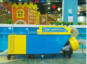 Máquina Comercial para Lavar Pelotas de Océano, Cepillado, Motor de Engranajes de Ángulo Recto, Panel Táctil y Esterilización con Luz Azul - Product Image 6