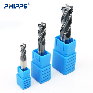 Chinese CNC HRC45 Rough <strong>End</strong> <strong>Mill</strong> 12mm <strong>Carbide</strong> Roughing <strong>End</strong> <strong>Mill</strong> 4 Flute Cutting Tools for Milling Machines - Product Image 3