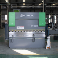 Prensa Hidráulica CNC BCY-63T/2500 Totalmente Automática para Doblado de Láminas de Aluminio con Transmisión de Engranajes