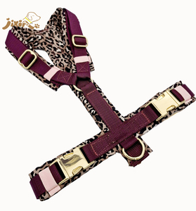 Tali Anjing Jixin <span class=keywords><strong>Dog</strong></span> Leas Golden Retriever, Harness Anjing, Tali Dada dan Punggung, Rompi Anjing - Product Image 2