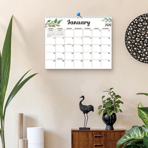 Calendario de pared 2026-2027, calendario académico de 18 meses, enero de 2026, junio de 2027, calendario mensual para colgar en la pared con papel grueso - Product Image 4