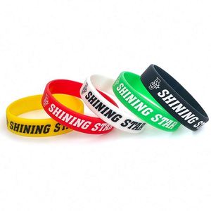 Pulseras de Silicona con Diseño de Logotipo Personalizado, Pulseras Promocionales de Silicona Personalizadas - Product Image 1