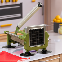 Restaurant Keukenapparatuur Handleiding 3/8 "Aardappelsnijder Fruitsnijder Frietsnijder