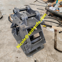 Attachements d'excavatrice de compacteur hydraulique de plat vibrant
