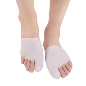 F0123 Vente en gros de coussinets <span class=keywords><strong>orthopédiques</strong></span> en gel pour le gros orteil, protecteur de <span class=keywords><strong>hallux</strong></span> <span class=keywords><strong>valgus</strong></span>, coussin en silicone pour le métatarse, séparateurs d'orteils, semelle intérieure - Product Image 2