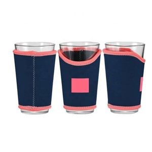 Factory Custom Reusable Neoprene Schooner Glass Cooler Coolies Pint Glass Sleeve Cover with OEM Logo - Product Image 2