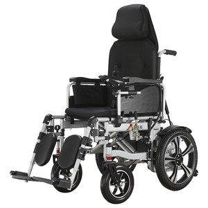 Chaise roulante électrique pliable <span class=keywords><strong>tout</strong></span>-<span class=keywords><strong>terrain</strong></span> de luxe à dossier haut portable pour adultes, vente chaude en Asie du Sud-Est 2024 - Product Image 1