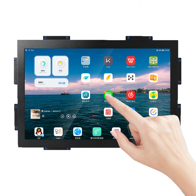 10.4 12 15 15.6 19 21.5 24 32 Inch Industrial Panel Open Frame Embedded Lcd Display Capacitive Resistive Touch Screen Monitor