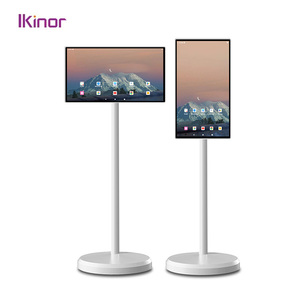 TV Portatile da Pavimento con Supporto, Smart TV Android da 27 Pollici con Schermo Touch, TV <span class=keywords><strong>Mobile</strong></span> Portatile - Product Image 6