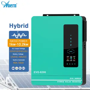 6200w 48v hybrid solar inverter 5kw 10kw with MPPT for solar power