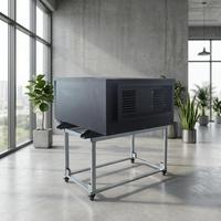Déshumidificateur industriel mural intelligent 240L/jour avec contrôle intelligent, sécheur d'air par conduits pour serre et salle de culture