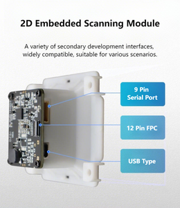 Lecteur de codes-barres 2D QR CR-2X-E Mini RS232 TTL, module de scanner de codes-barres QR intégré pour kiosque, métro, machine de contrôle d'accès - Product Image 5