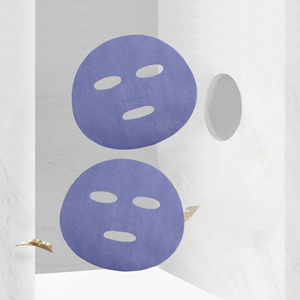 Nouveau produit <span class=keywords><strong>Masque</strong></span> en feuille de luxe haut de gamme <span class=keywords><strong>Masque</strong></span> facial en microfibre violette - Product Image 5