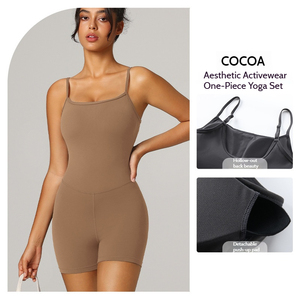 Top Deportivo Sin Mangas para Yoga, Mono para Gimnasio, Ropa Deportiva con Espalda en Forma de U, Body para Yoga, Prendas Deportivas Suaves y Transpirables para Mujer - Product Image 4