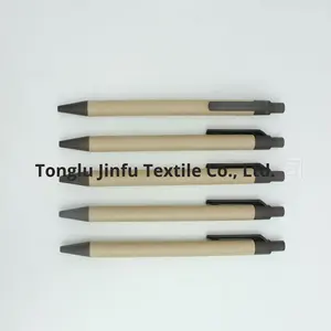 Stylo en papier de blé écologique biodégradable de style nordique, cadeau d'affaires pour le bureau, tube en papier <span class=keywords><strong>portugais</strong></span> - Product Image 4