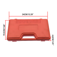 Ensemble Compresseur de Ressorts de Soupape en Acier de 10 Pièces avec Mallette Rigide pour Réparation Automobile et Kit d'Outils de Démontage