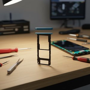 Vassoio per scheda SIM e scheda SD Huawei per P Smart 2021 Y7a 2021 Blu - Product Image 3