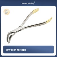 Matériel d'instruments dentaires : Pinces d'extraction radiculaire (élévateurs universels pour l'extraction radiculaire maxillaire/mandibulaire) et autres outils dentaires