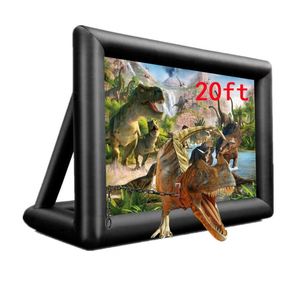 <span class=keywords><strong>Location</strong></span> d'écran de cinéma gonflable d'extérieur - Projection de cinéma <span class=keywords><strong>en</strong></span> plein air portable avec souffleur certifié 12V intégré - Product Image 1