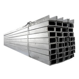 Perfil en U de acero al carbono laminado en caliente de alta resistencia, acero estructural en forma de C para estructuras de construcción - Product Image 1