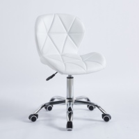 Tabouret de bar réglable de style moderne pour la maison, chaise de bureau pivotante, tabouret de bar en métal à dossier haut, chaises de bar pivotantes