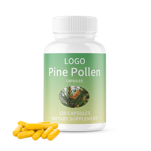 Vente en gros Complément alimentaire Capsules de pollen de pin avec vitamine C et poudre de racine de gingembre Capsule - Product Image 2