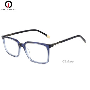 Nuevo diseño de gafas ópticas de acetato, gafas clásicas para hombre, montura hecha a mano, monturas de gafas, gafas de acetato Lunettes - Product Image 4