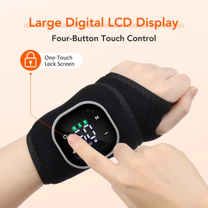 Masajeador de Pies y Tobillos Portátil <span class=keywords><strong>con</strong></span> Vibración y Calor, Recargable por USB, Inalámbrico, para Alivio del Dolor y Relajación en el Hogar - Product Image 3