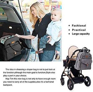 Sac à langer pour bébé, nouveau style, compact, personnalisable, grand format, unisexe, pour voyage, fabriqué en usine BSCI. - Product Image 6
