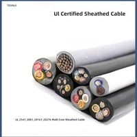 Câble audio durable UL2547, conducteur en cuivre étamé 26AWG avec blindage spiralé pour équipement DJ et consoles de mixage