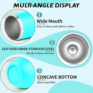 12oz Eco-Friendly Vacuum <b>Coffee</b> Wine Stainless Tumbler Lid Smooth Rim Durable Powder Coat OEM/ODM Branding Corporate Promotional - Product Image 5